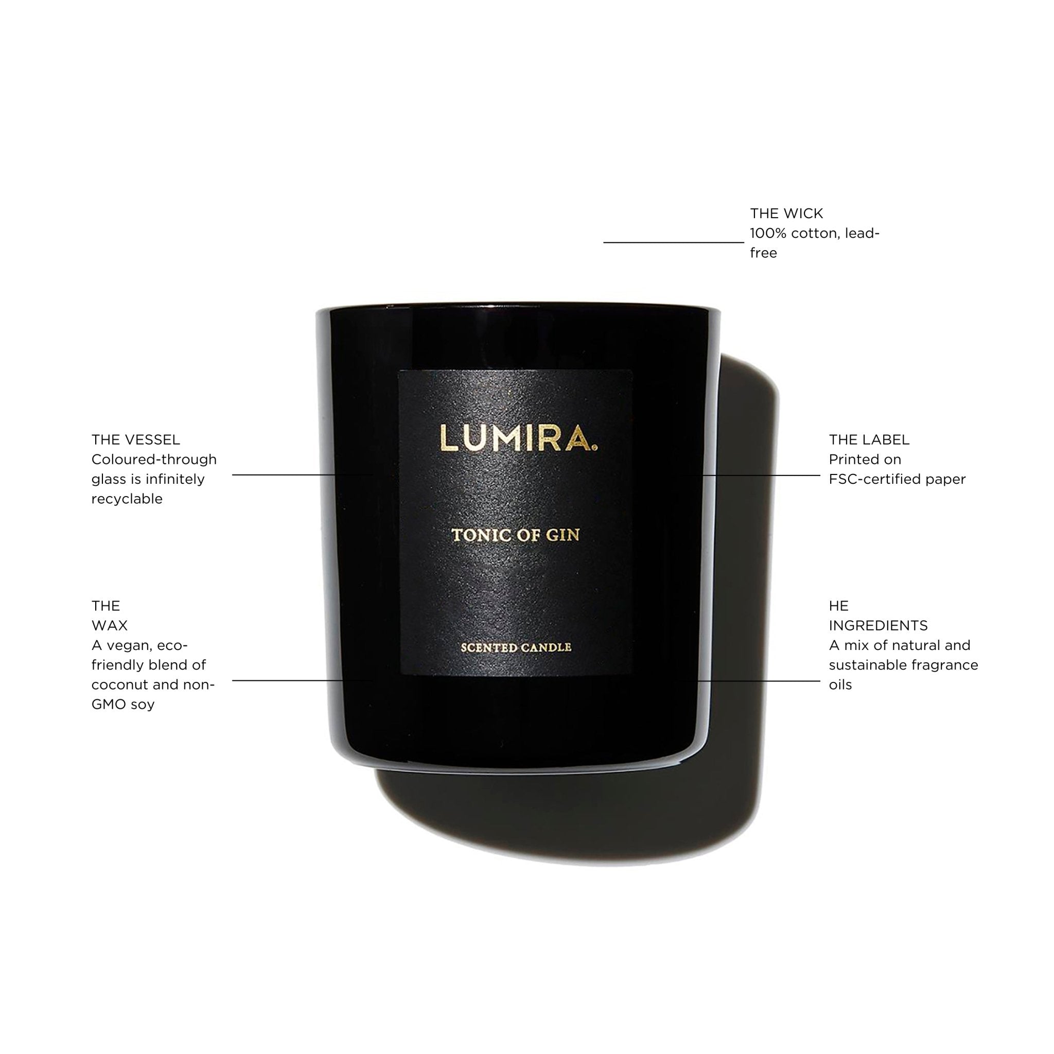 Tonic Of Gin Candle - LUMIRA